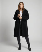 Long Teddy Coat Women