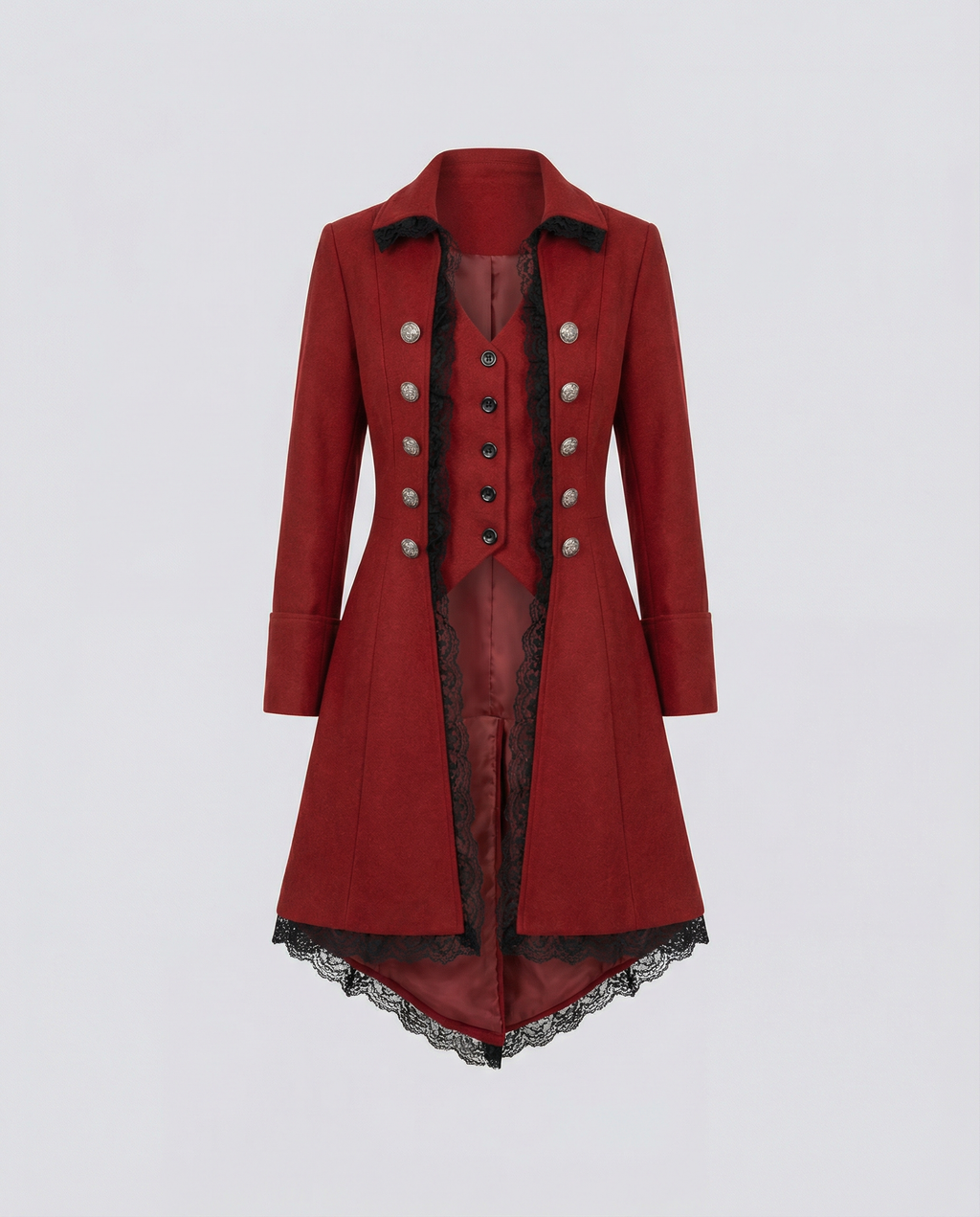 Historical women's hooded coat