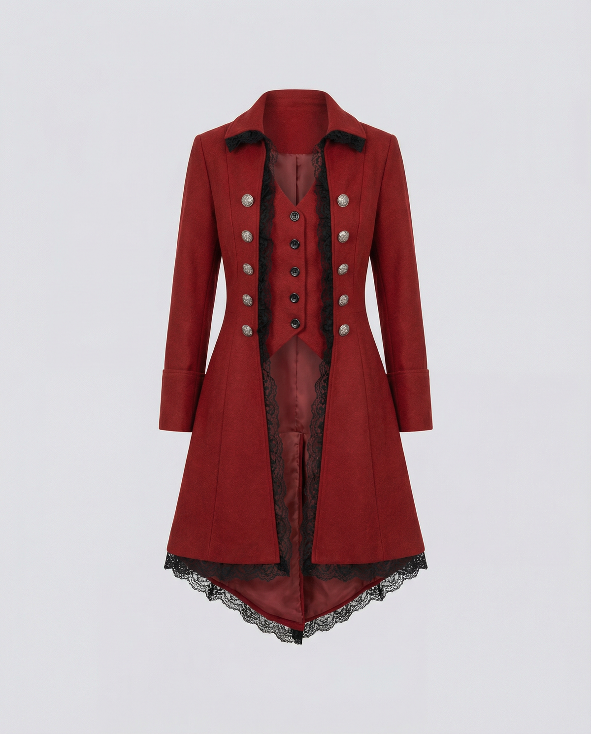 Historical women's hooded coat