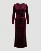 Elegant Velvet Bodycon Dress