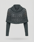Cozy knitted scarf women