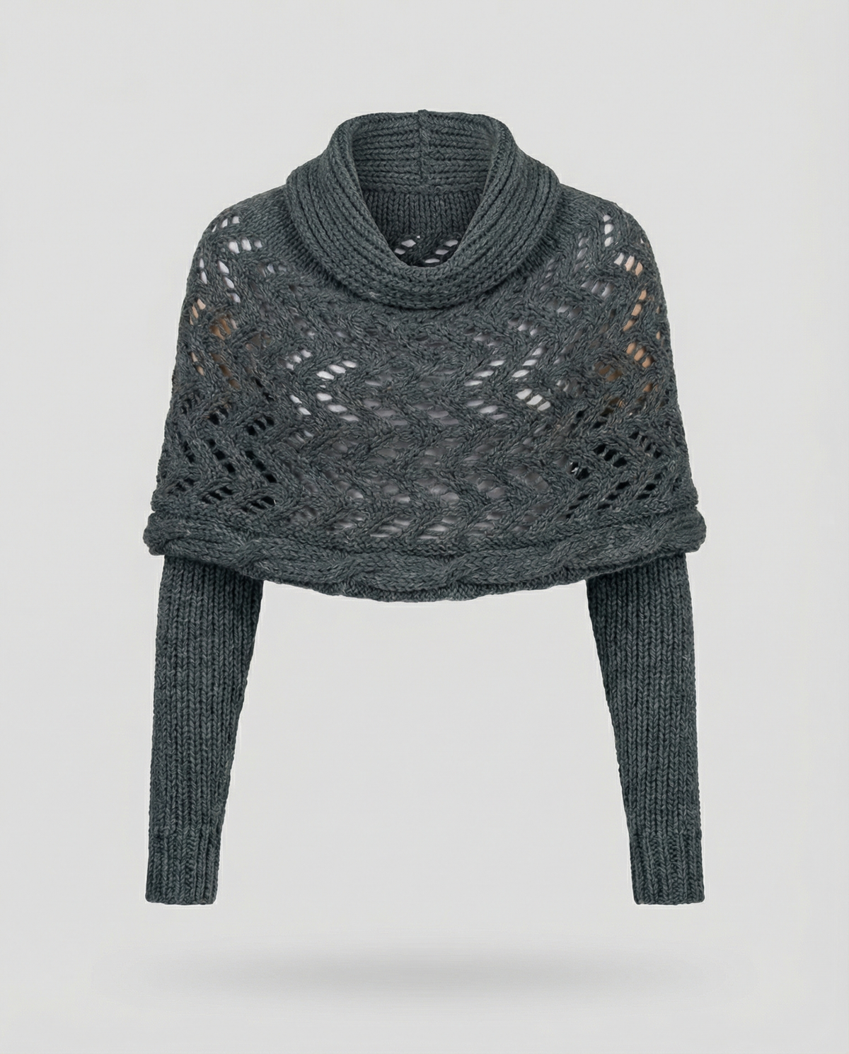 Cozy knitted scarf women
