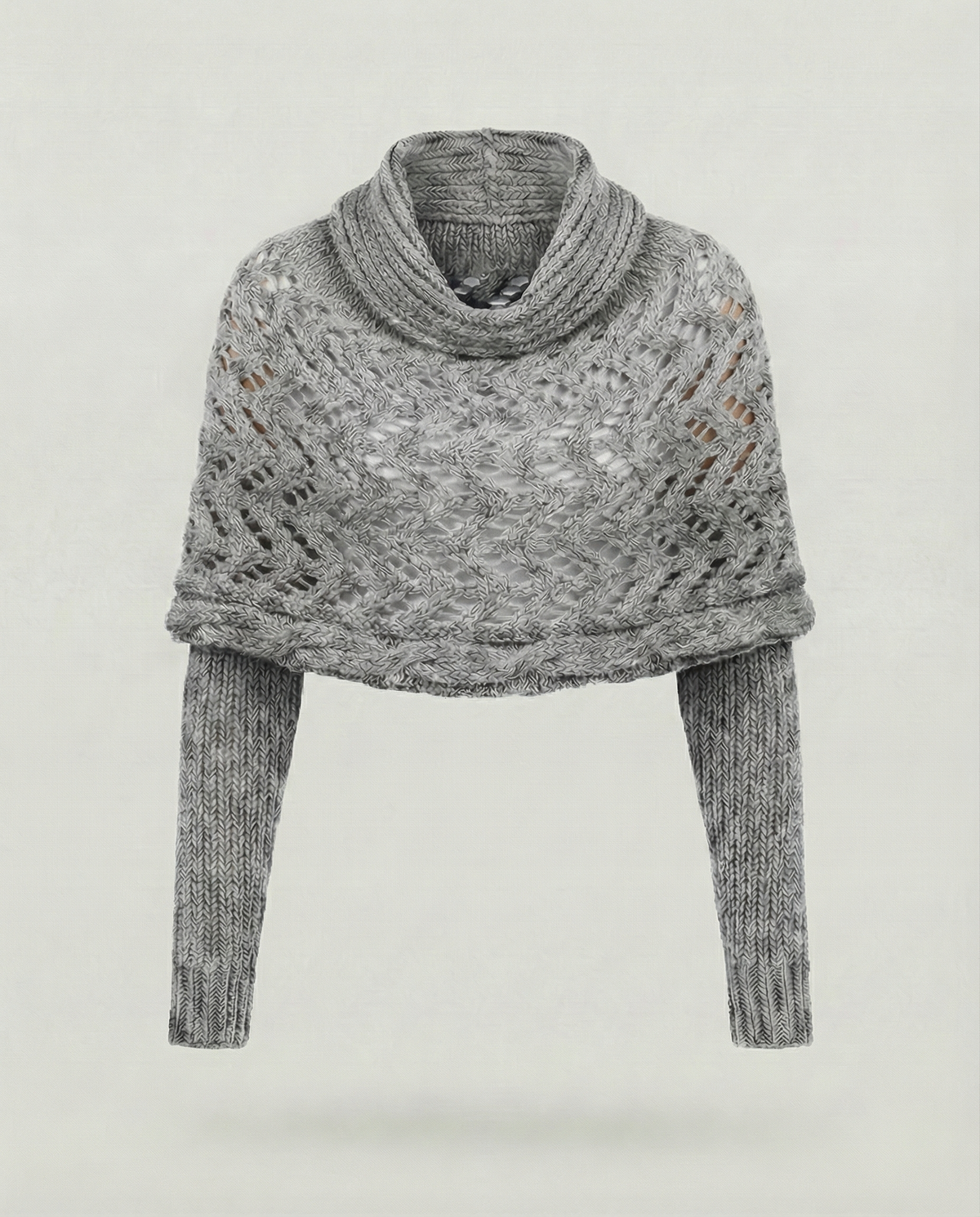 Cozy knitted scarf women