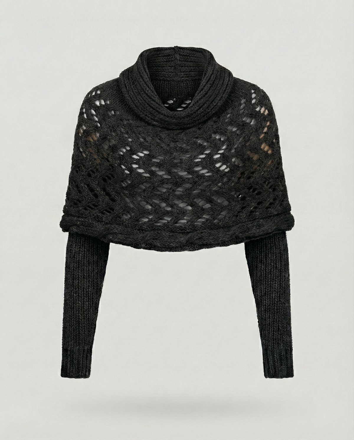 Cozy knitted scarf women