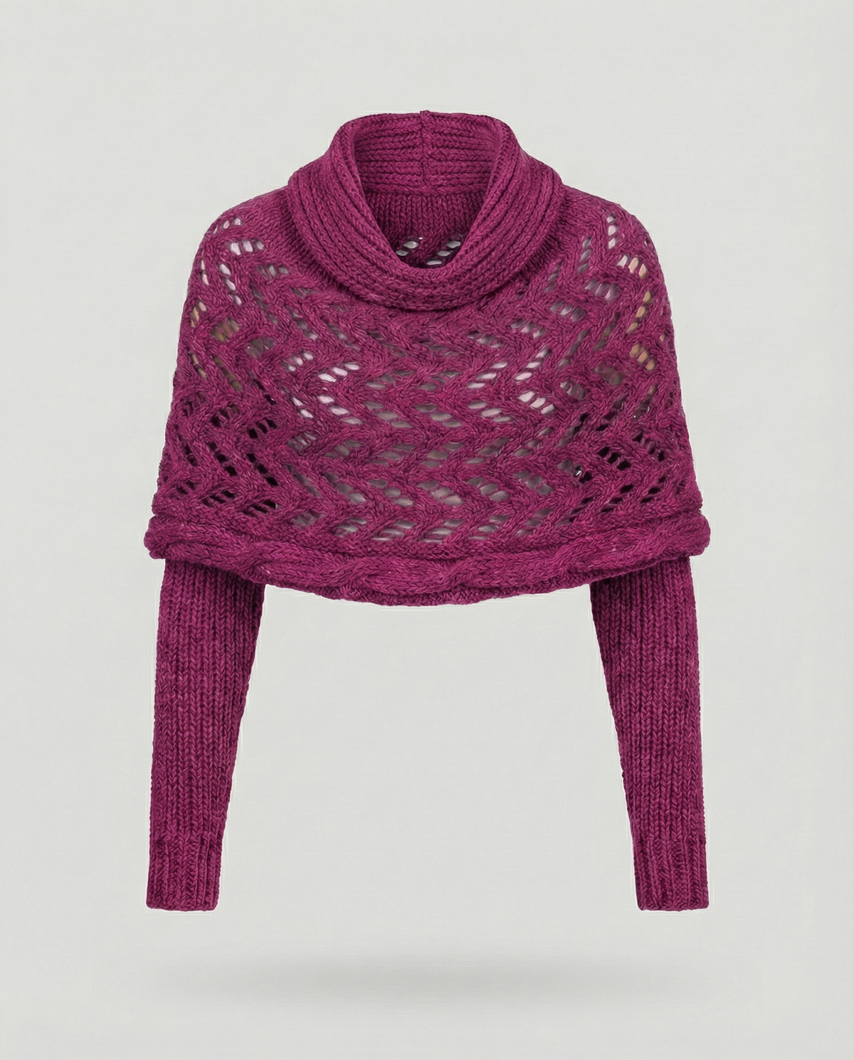 Cozy knitted scarf women