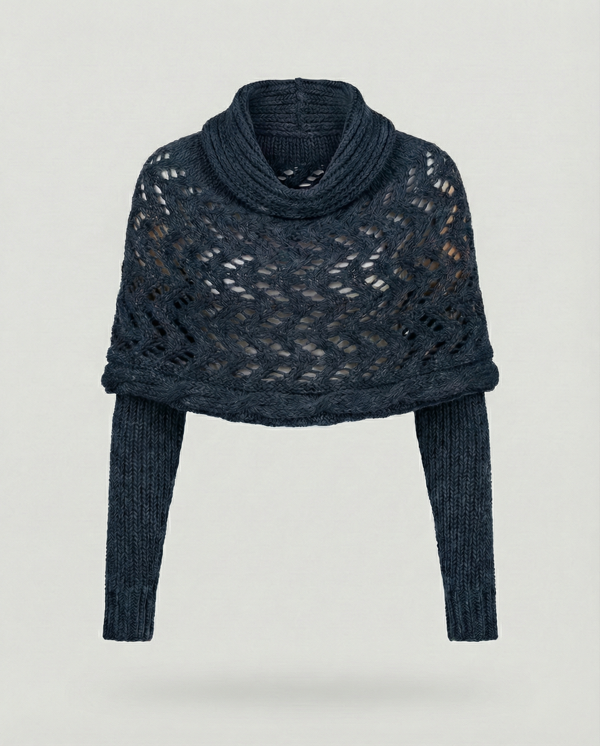 Cozy knitted scarf women