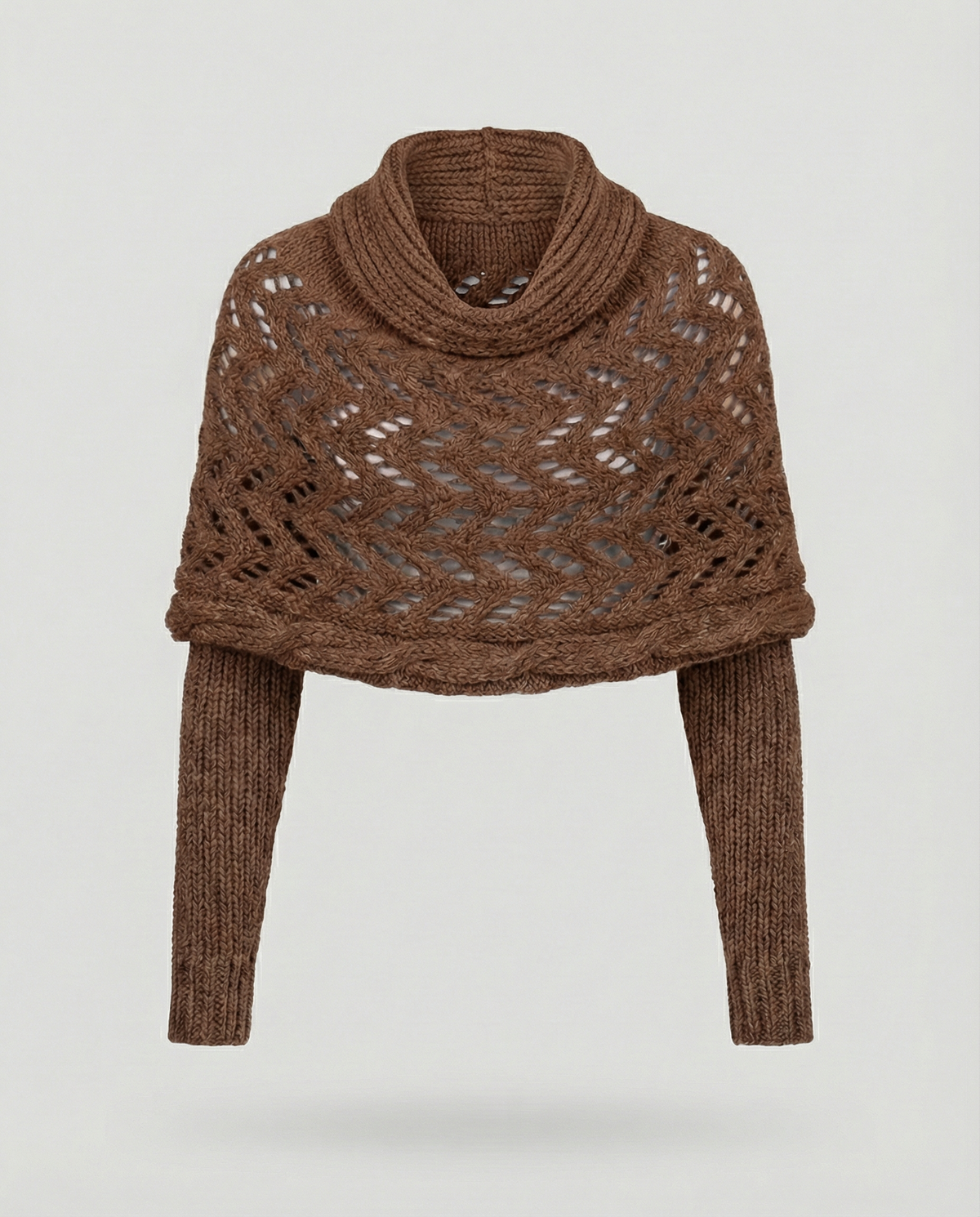 Cozy knitted scarf women