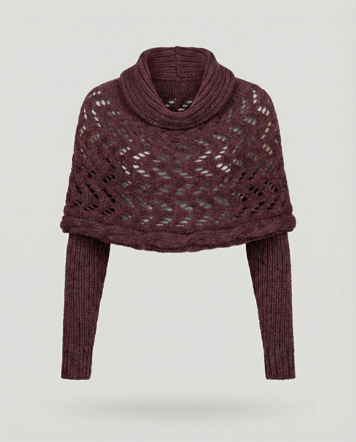 Cozy knitted scarf women