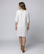 Casual women's cotton dress