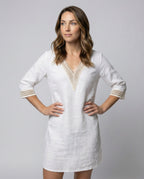 Casual women's cotton dress