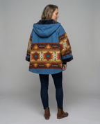 Printed Vintage Coat Women