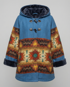 Printed Vintage Coat Women