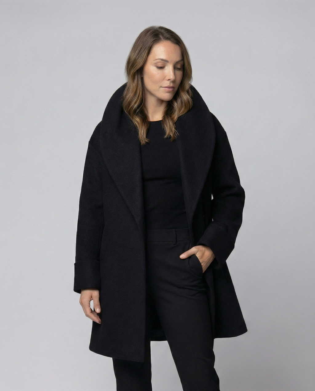 Classic Quilted Winter Jacket Women