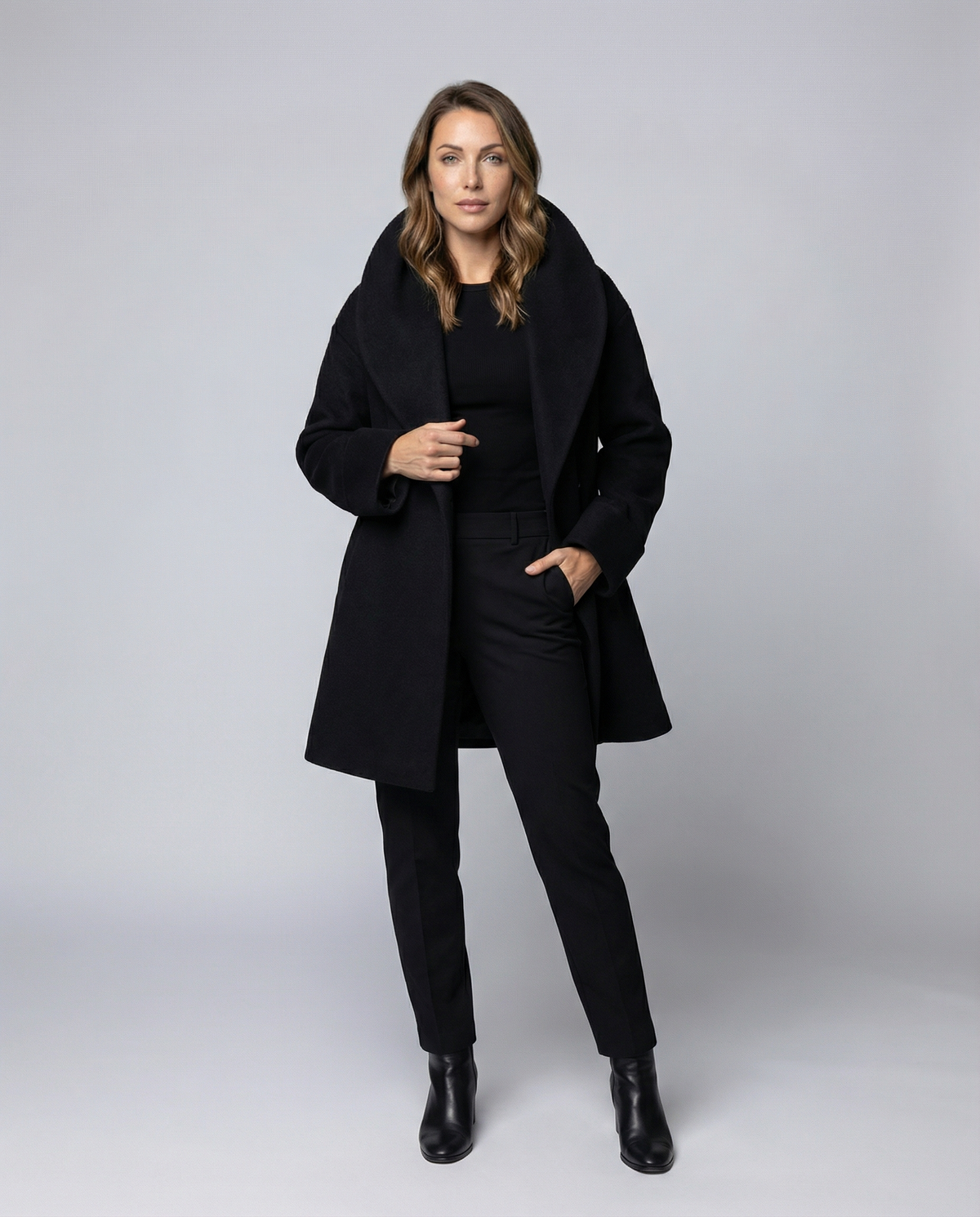 Classic Quilted Winter Jacket Women