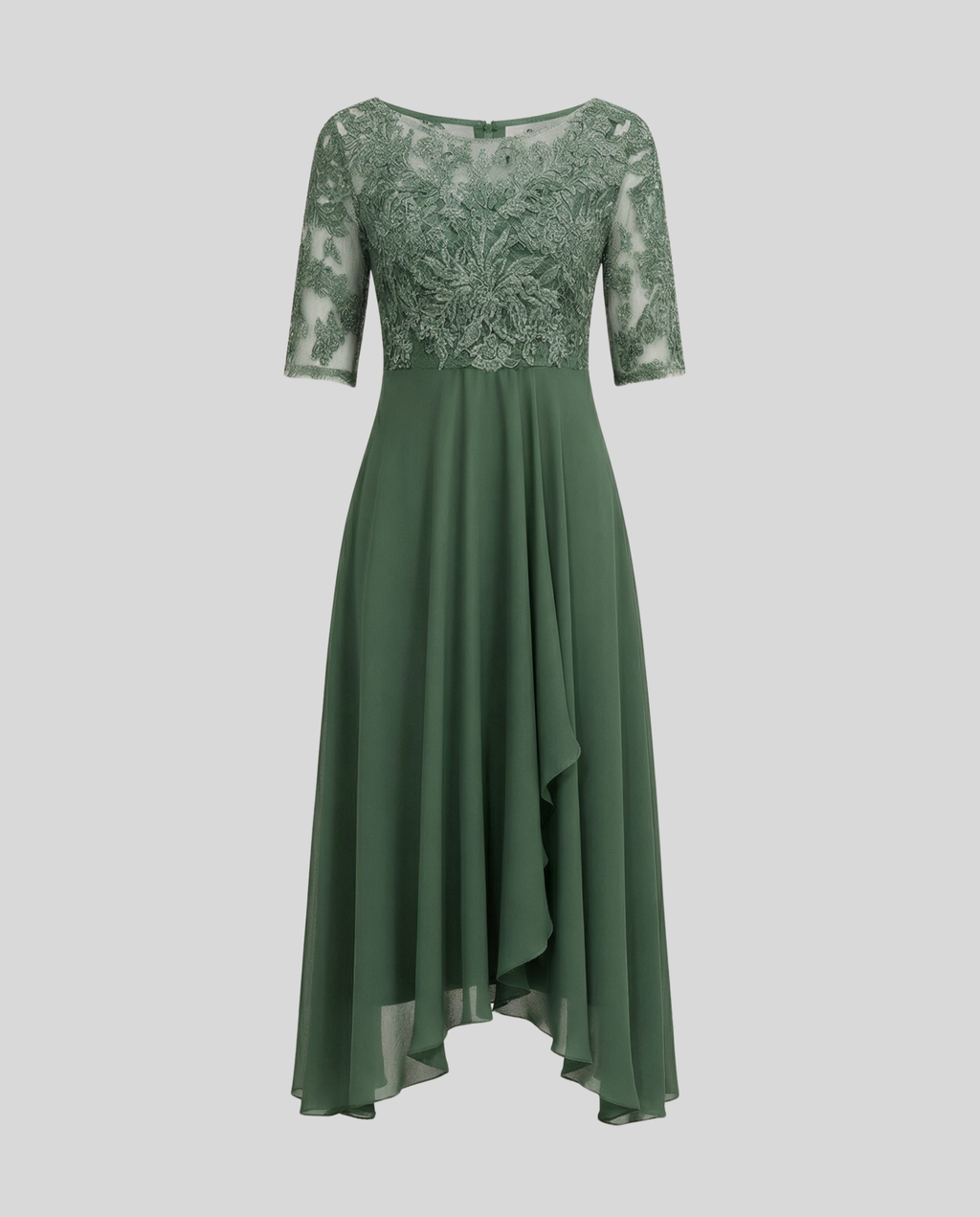 Airy Elegant Midi Dress