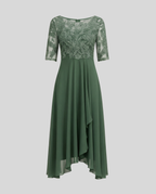 Airy Elegant Midi Dress