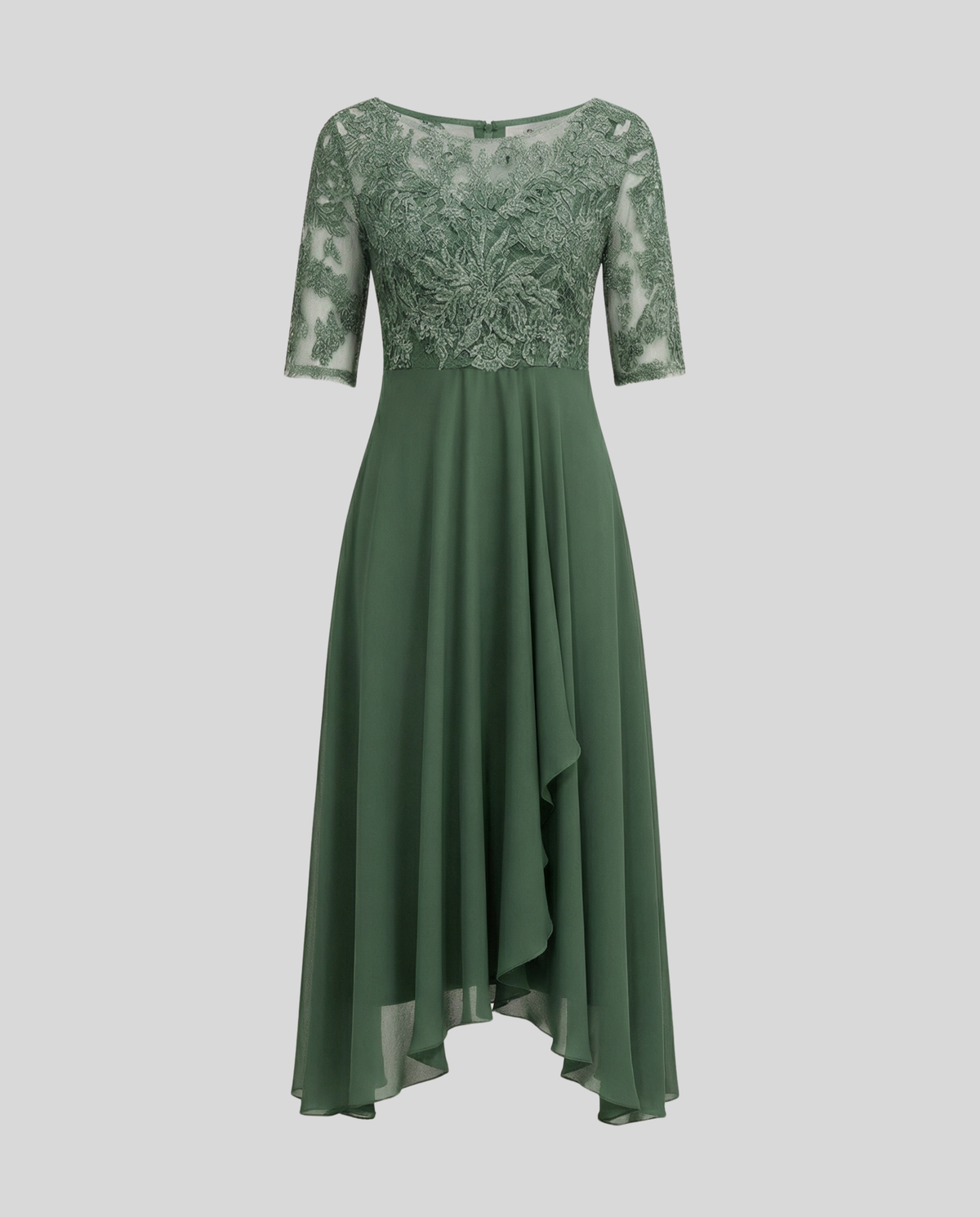 Airy Elegant Midi Dress