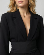Tailored Belt Blazer Women