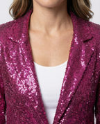 Glamour Sequin Women's Blazer