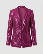 Glamour Sequin Women's Blazer