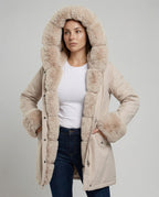 Elegant Women's Faux Fur Jacket