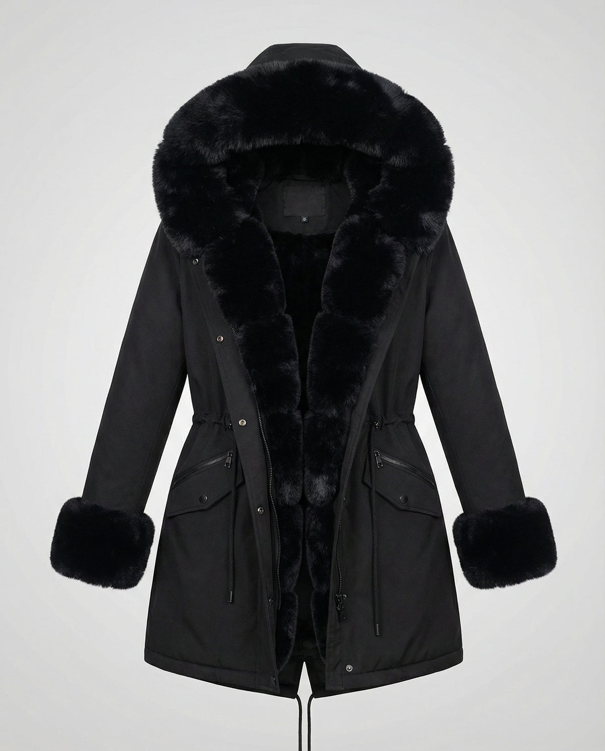 Elegant Women's Faux Fur Jacket