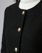 Simple Single-Breasted Women's Jacket Elegant