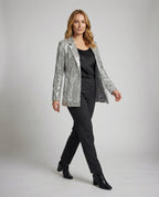 Glamorous Sequin Lapel Blazer