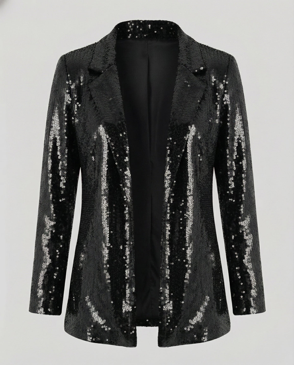 Glamorous Sequin Lapel Blazer