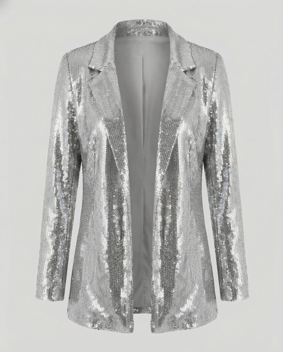 Glamorous Sequin Lapel Blazer