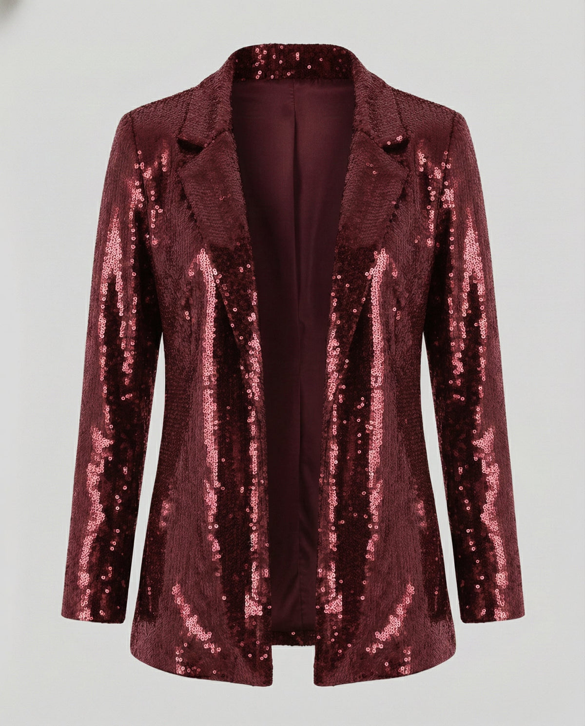 Glamorous Sequin Lapel Blazer