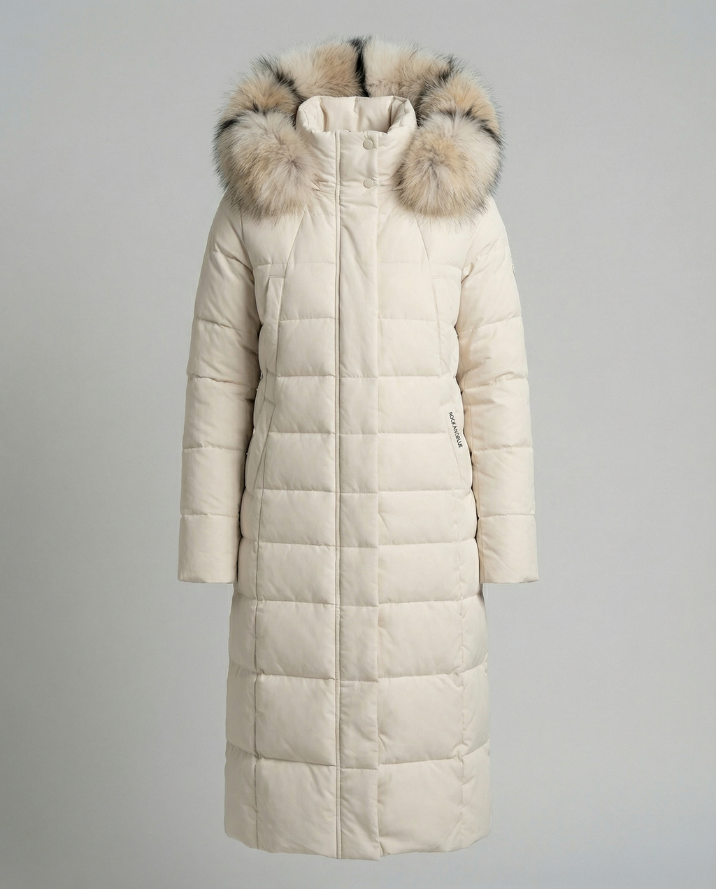 Padded women's down jacket