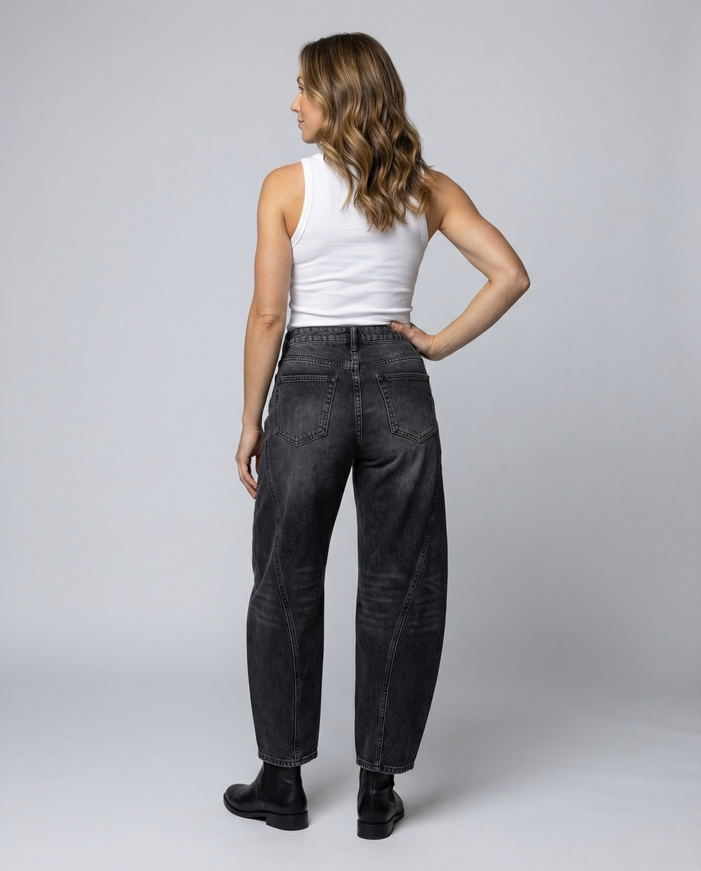Trendy Barrel Jeans Women