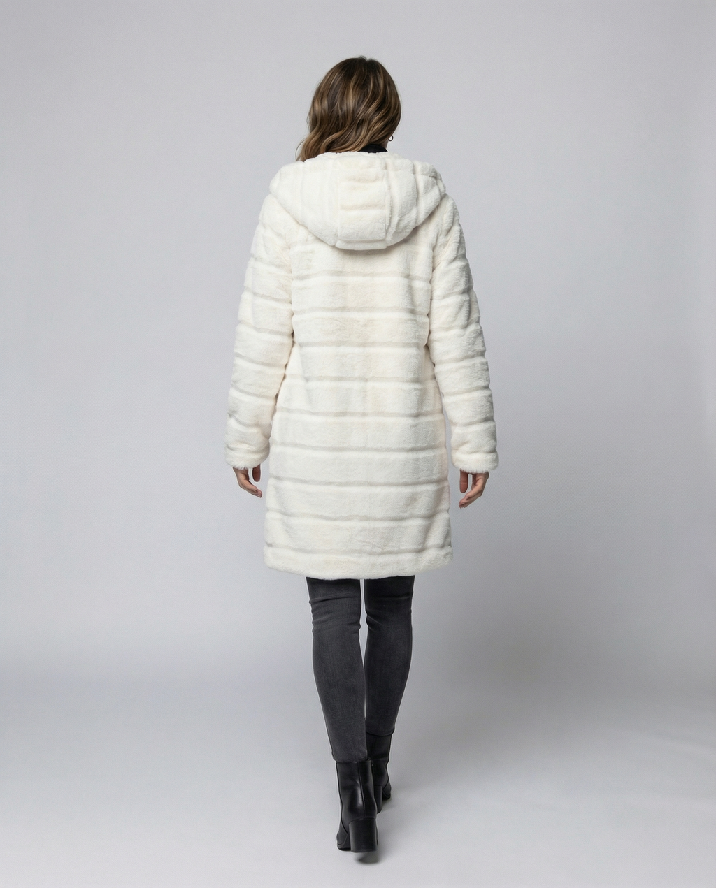 Elegant Fleece Winter Jacket Women