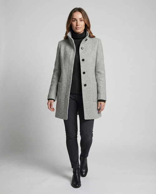 Elegant Short Coat Women
