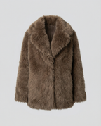 Soft Short Faux Fur Jacket