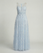 Elegant Ladies Mesh Dress Party