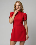 Charming Backless Mini Dress