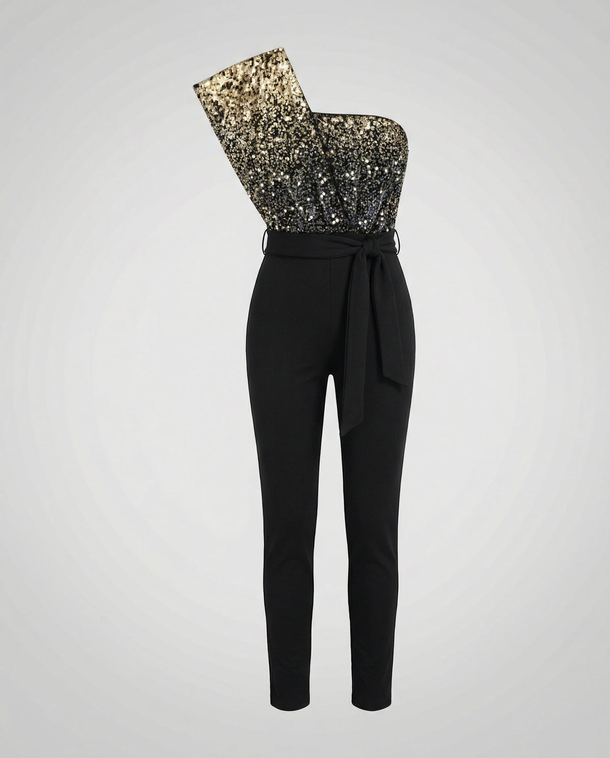 Patchwork Sequin Jumpsuit Women