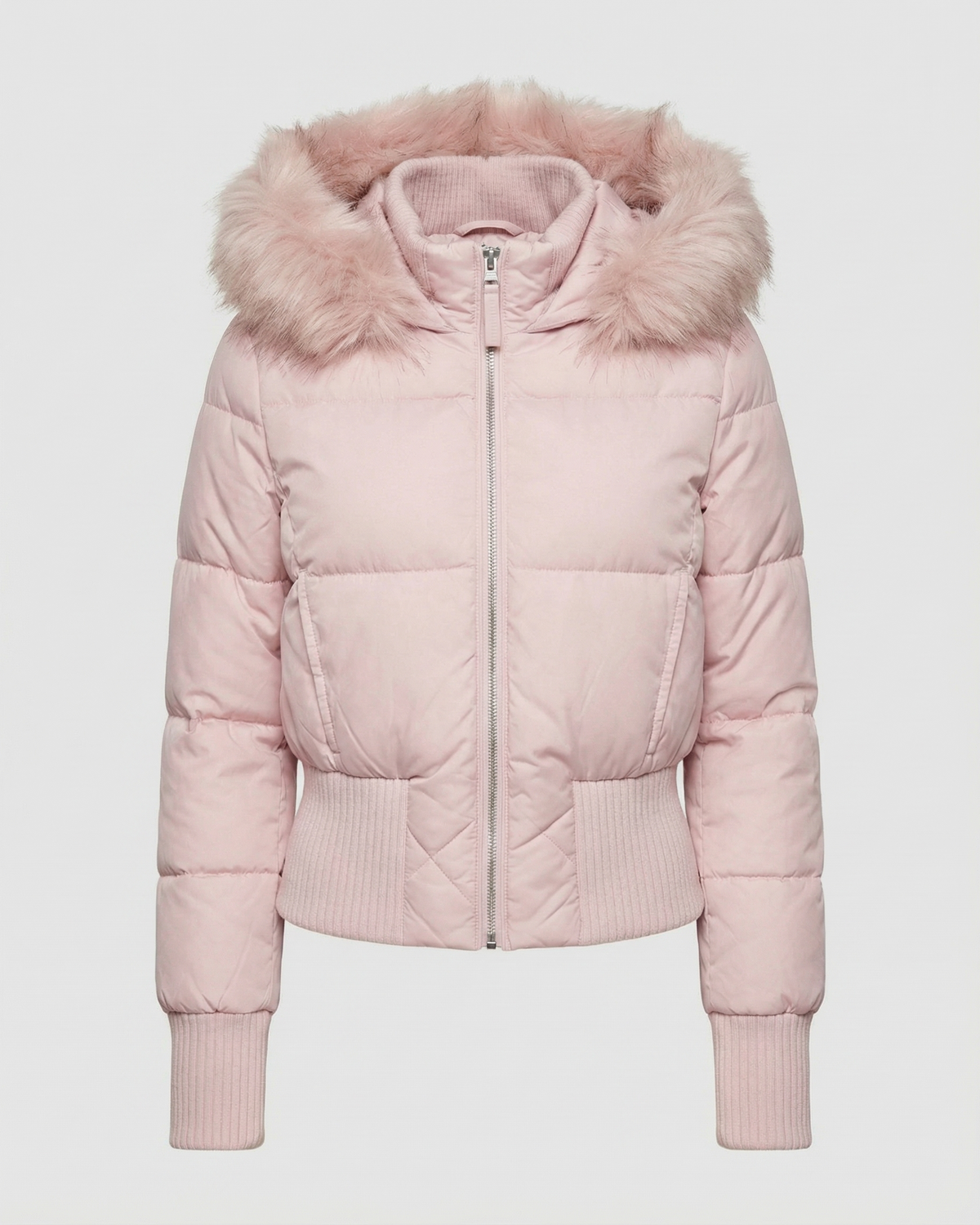 Cropped Padded Winter Jacket