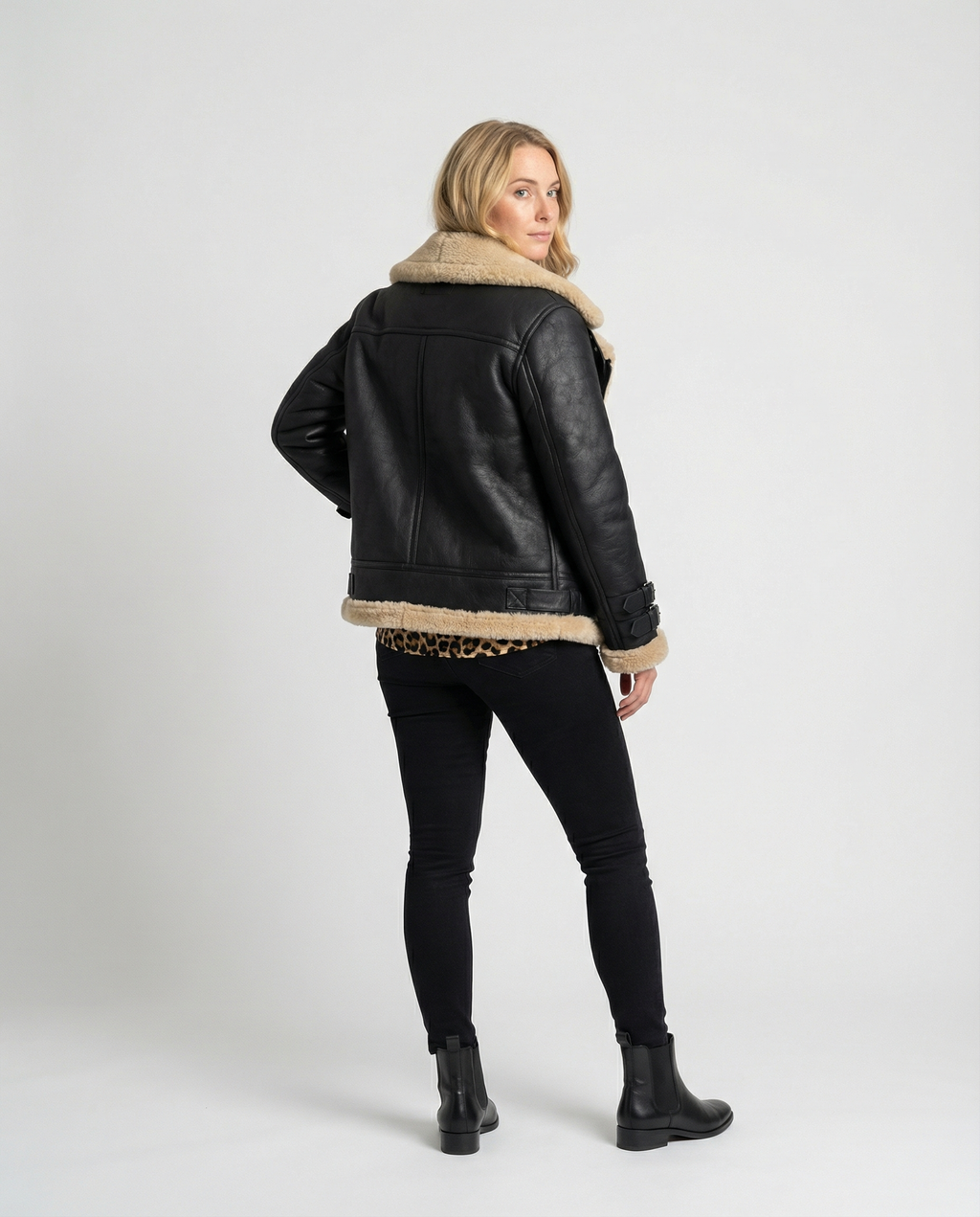 Padded Warm Biker Jacket