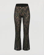 Elegant Lace Pants Women