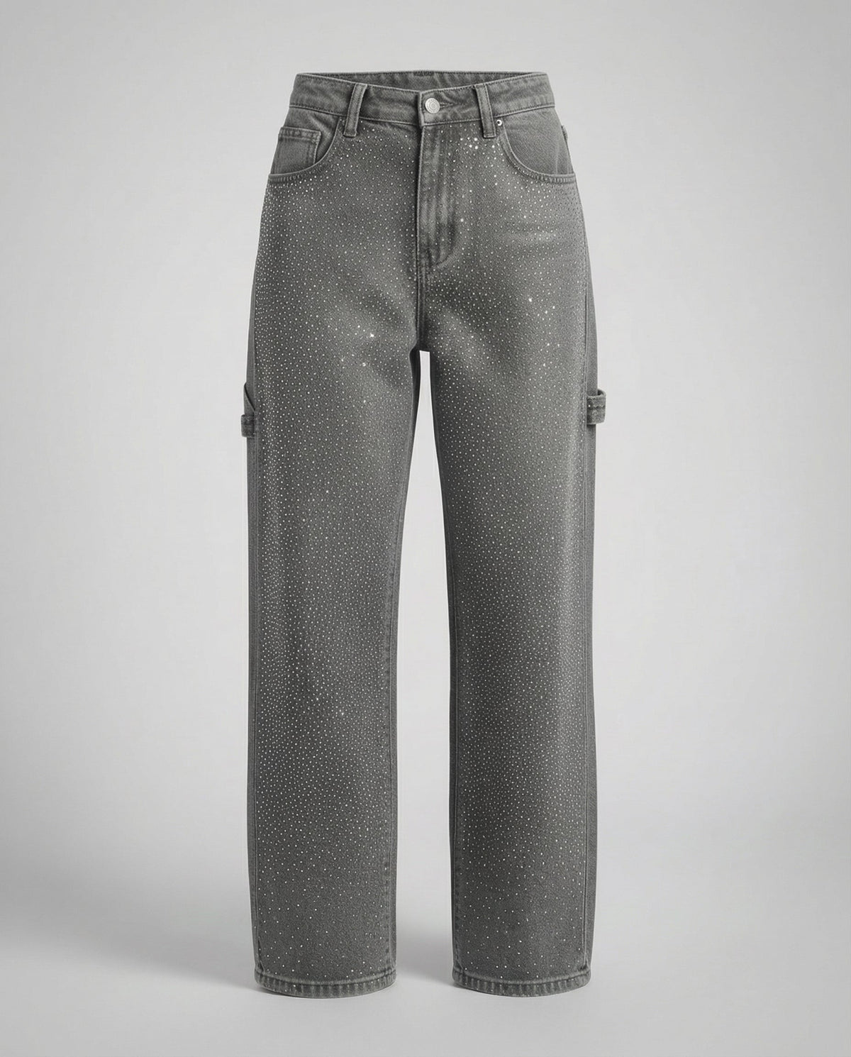Sparkling Diamond Jeans Women