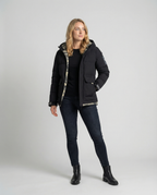 Warm Women's Winter Jacket Hood