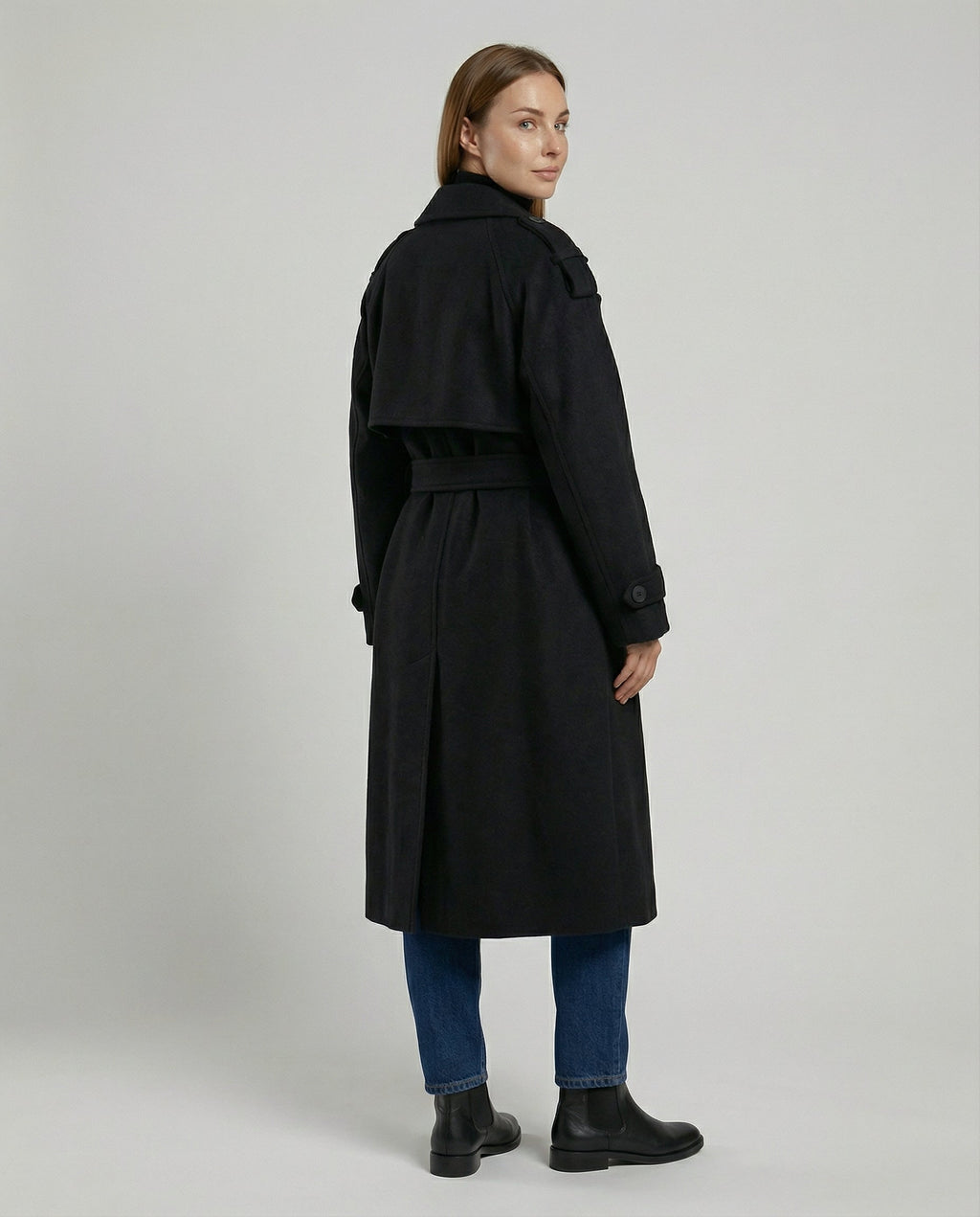 Oversized Wool Winter Jacket