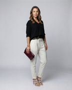 Elegant women's waist pants