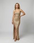 Stylish dress High slit