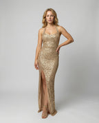 Stylish dress High slit