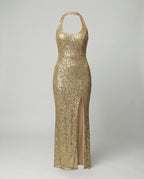 Stylish dress High slit