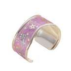 Women Open Bangle with Sparkling Star Motif